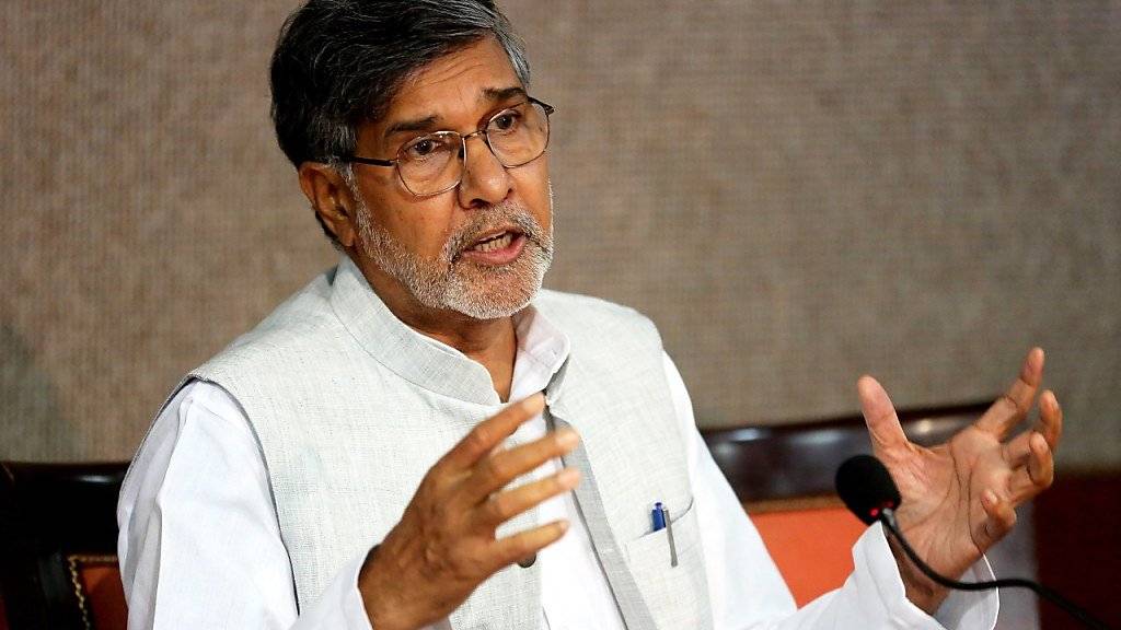 Friedensnobelpreisträger und Kinderrechtsaktivist Kailash Satyarthi startet am Montag einen Marsch durch ganz Indien, um auf sexuellen Missbrauch von Kindern aufmerksam zu machen. (Archivbild)