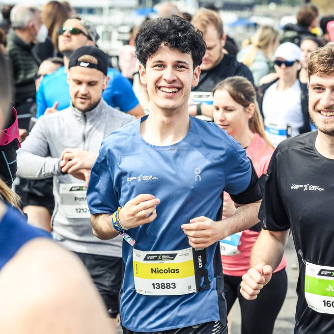 Das sind die Bilder vom Zürich Marathon 2023