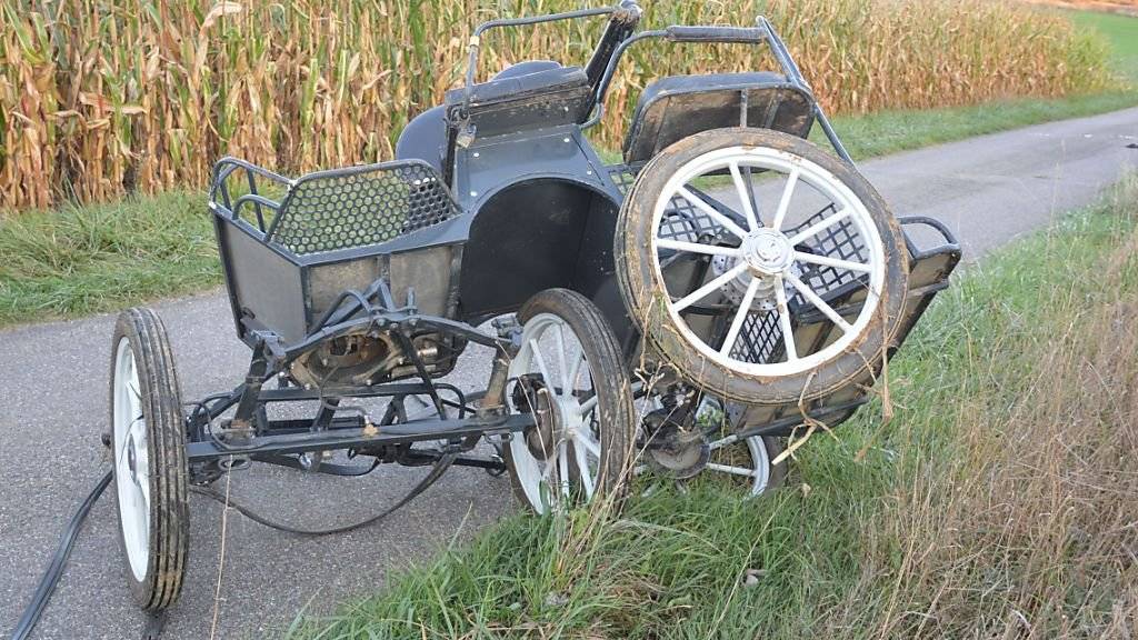 Beim Unfall mit einer Kutsche sind in Rodersdorf SO zwei Frauen verletzt worden. Eines der Zugpferde wurde nach dem Unfall eingeschläfert.