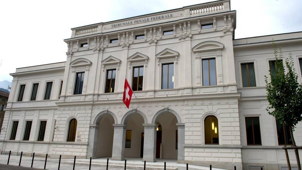 Urteilsspruch am Bundesstrafgericht in Bellinzona.
