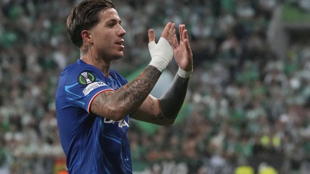 Enzo Fernandez war für den Umschwung besorgt: Der argentinische Weltmeister traf in der 65. Minute zum Ausgleich für Chelsea