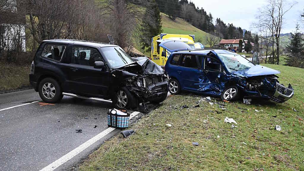 Die 44-jährige Frau wurde gemäss der Polizei unbestimmt verletzt. Bei der 65-Jährigen handle es sich um leichte Verletzungen.