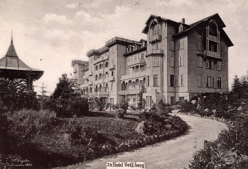 Das «Grand-Hotel und Kurhaus Uetliberg»