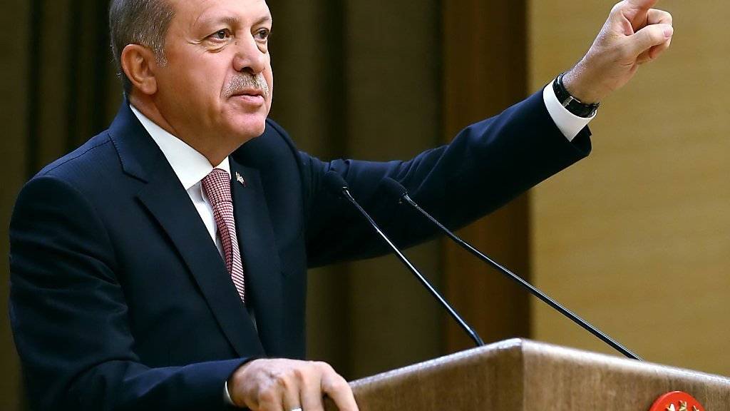 Poltert weiter: Der türkische Präsident Recep Tayyip Erdogan. (Archiv)
