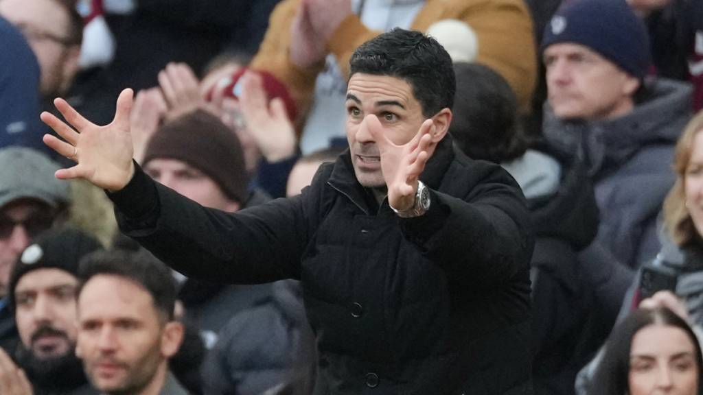 Diesmal hatten die Anweisungen von Arsenals Trainer Mikel Arteta nicht die gewünschte Wirkung