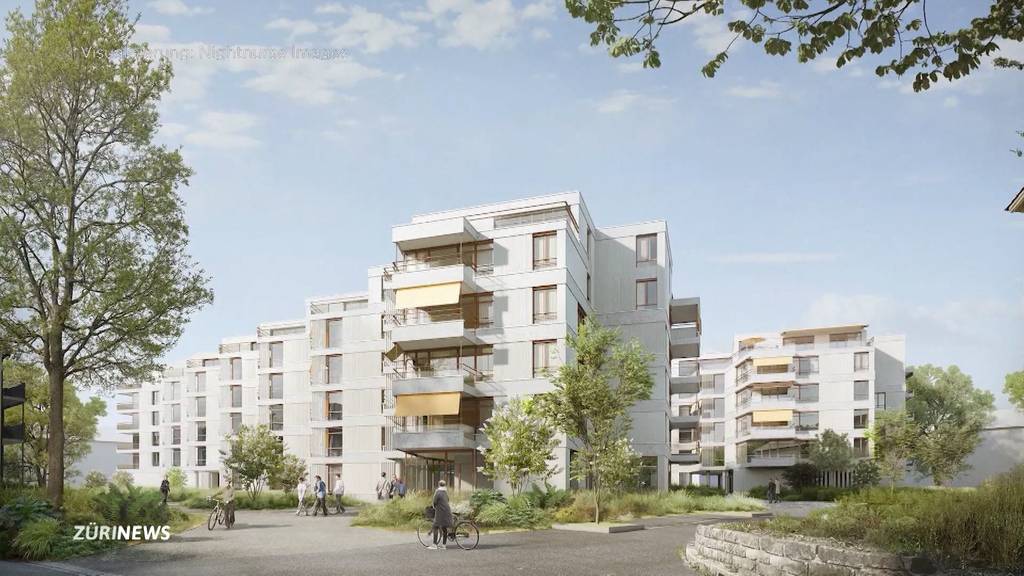 Kündigungswelle in der Siedlung Küngematt: Die Credit-Suisse will die aktuelle Siedlung abreissen und durch Neubauten ersetzen