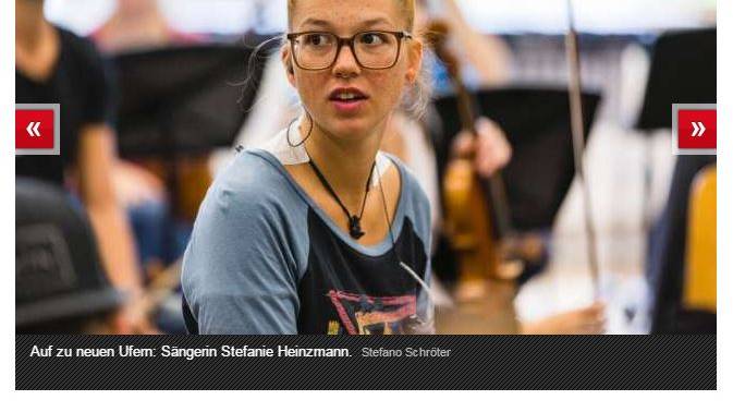 Stefanie Heinzmann: «Ich verstehe nichts vom Dirigieren»