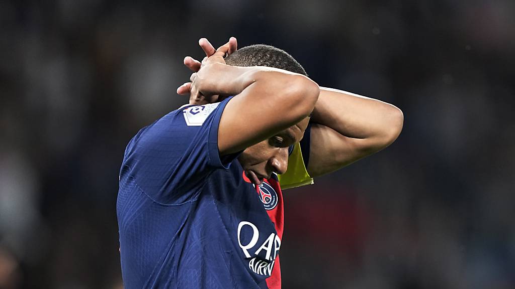 Kylian Mbappé traf zweimal, holte aber mit PSG keine Punkte