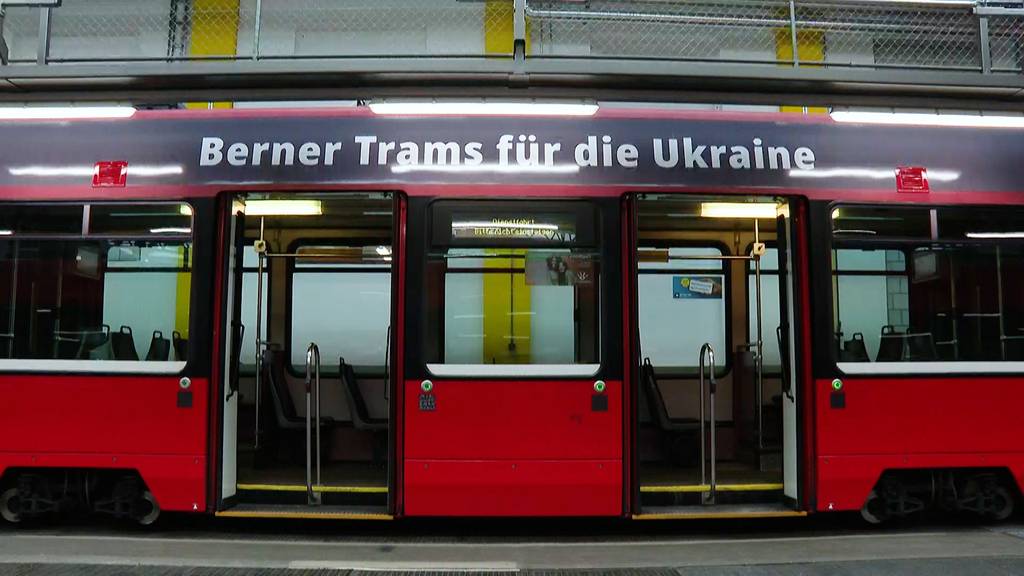 Schweiz schickt ausgemusterte Trams in die Ukraine
