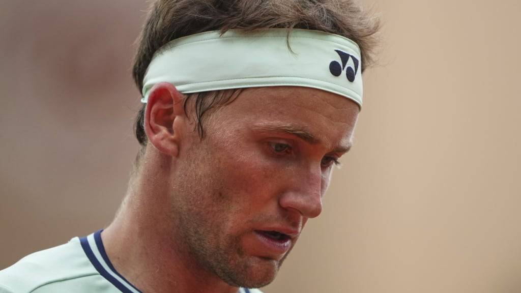 Für Casper Ruud ist das French Open bereits in Runde 2 zu Ende
