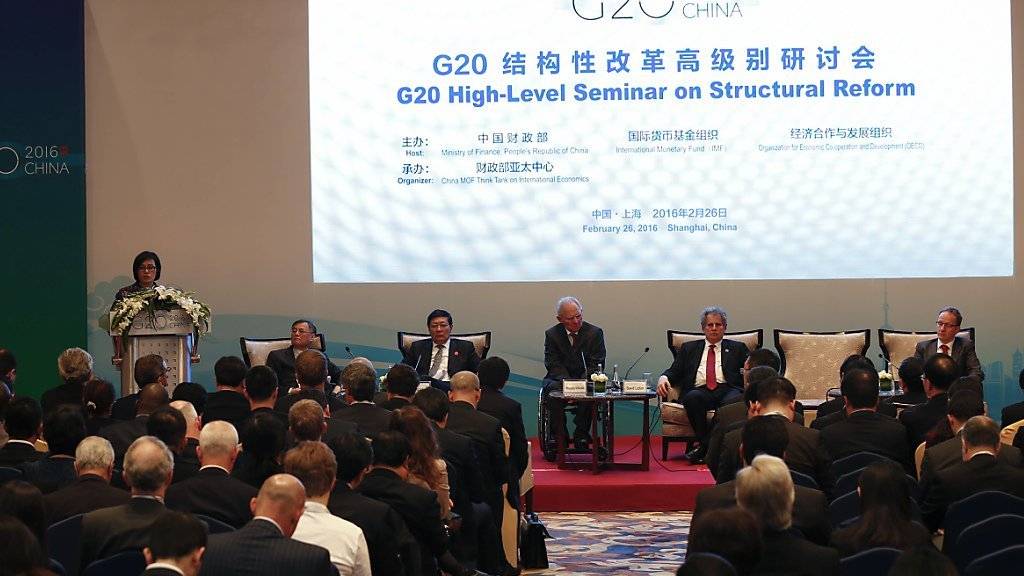 Die Diskussionen am G20-Gipfel drehen sich unter anderem um die Währungsturbulenzen.