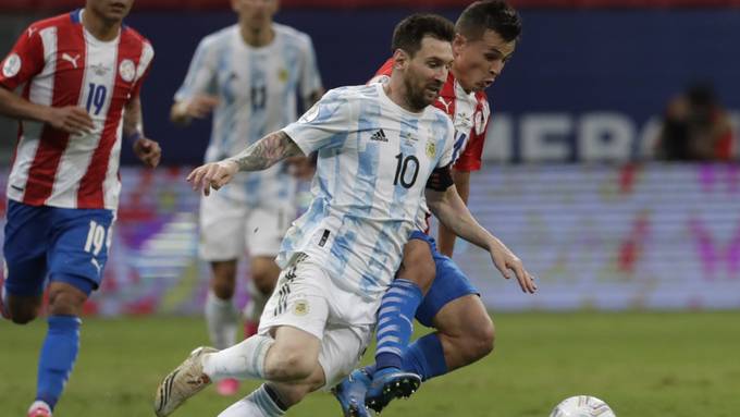 Argentinien in den Viertelfinals, Messi mit Rekord