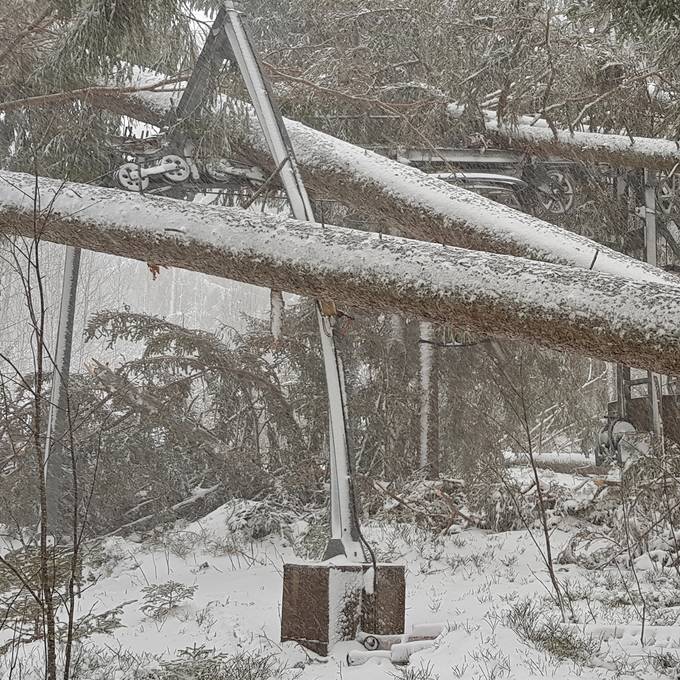 Verwüstung im Skigebiet Wildhaus: «Der Lift ist zerstört»