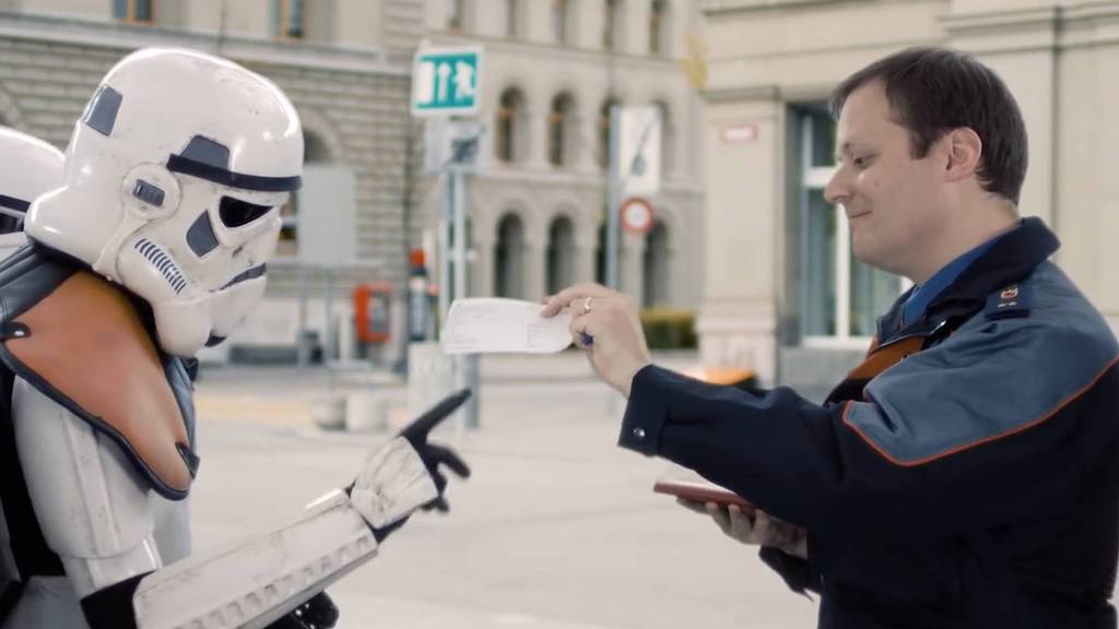 Das «Star Wars»-Weihnachtsvideo der Kapo Bern geht viral
