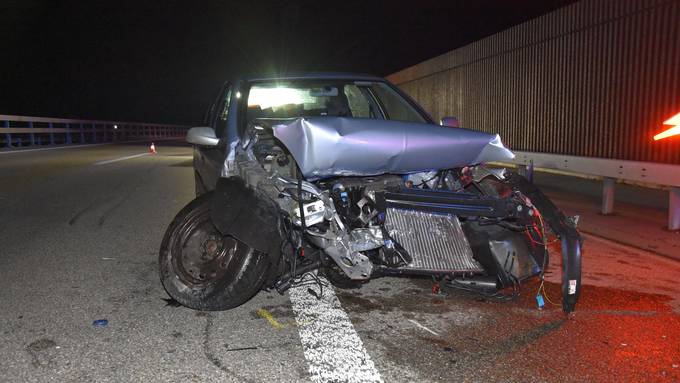 Unfall auf der Autobahn A3 – 25-Jähriger leicht verletzt