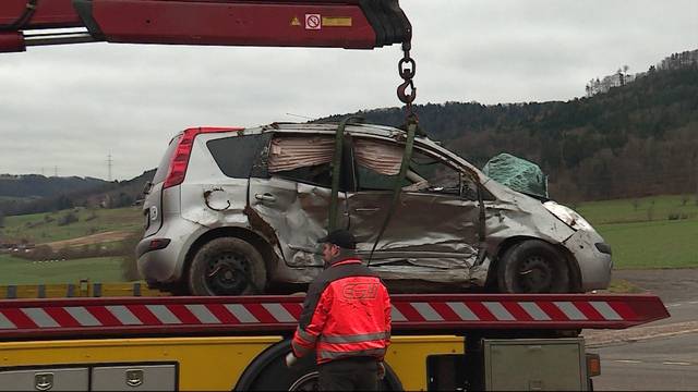 Unfall auf Möhliner Höhe