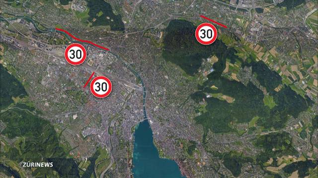 Tumult um Tempo-30-Versuch in Zürich