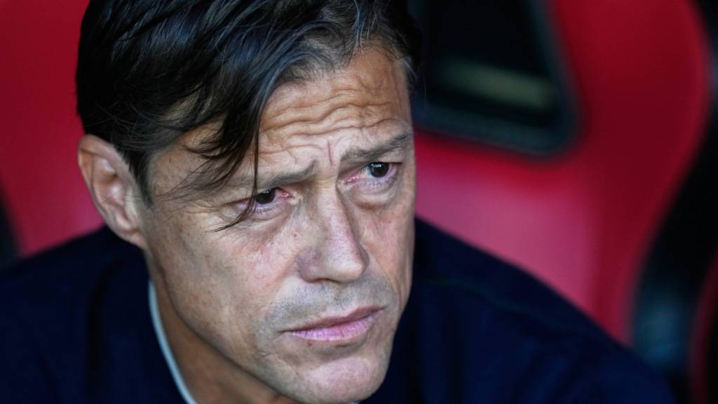 Sevillas Coach Matias Almeyda muss nach der Heimniederlage gegen Valencia gehen