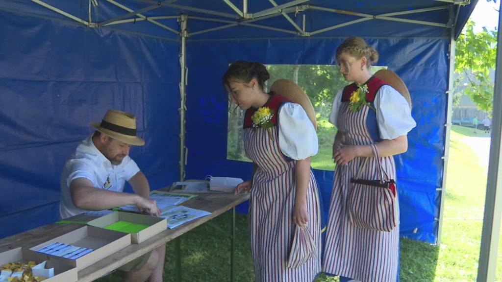 Ehrendamen am Schwarzsee-Schwinget