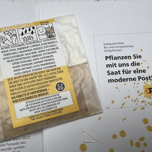Saatgutkonfetti aus Deutschland – Nationalrätin ärgert sich über Post