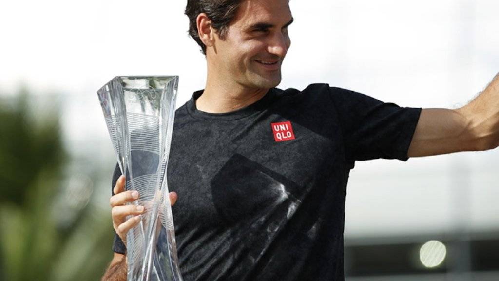 Roger Federer macht in der Weltrangliste einen Rang gut