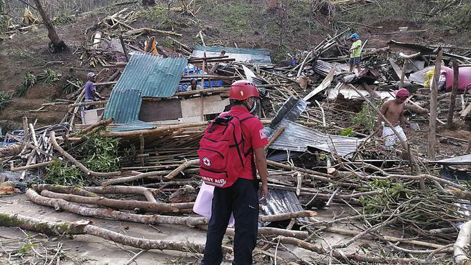 Mindestens 24 Tote nach Super-Taifun «Goni» auf den Philippinen