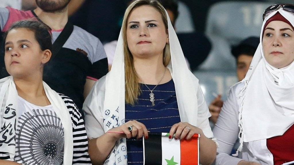 Die Hoffnung lebt: Syriens Fussballfans dürfen weiter von der ersten WM-Teilnahme träumen
