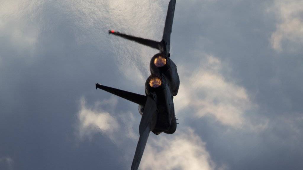 Ein US-Kampfjet des Typs F-15. (Symbolbild)