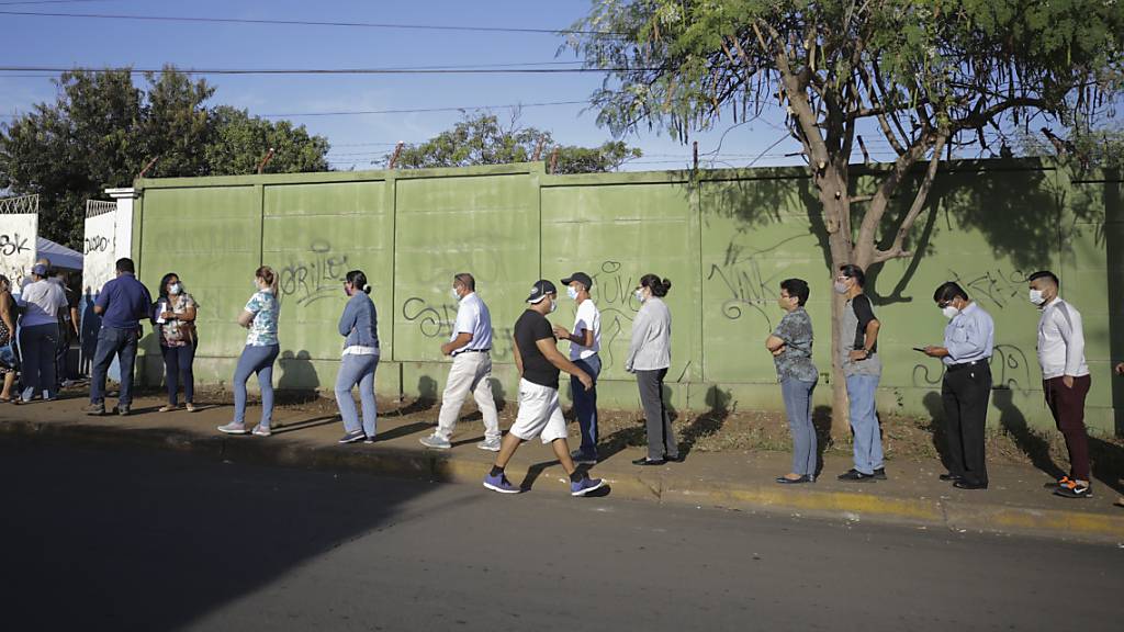 In Nicaragua hat die umstrittene Präsidentenwahl begonnen. Foto: Andres Nunes/AP/dpa