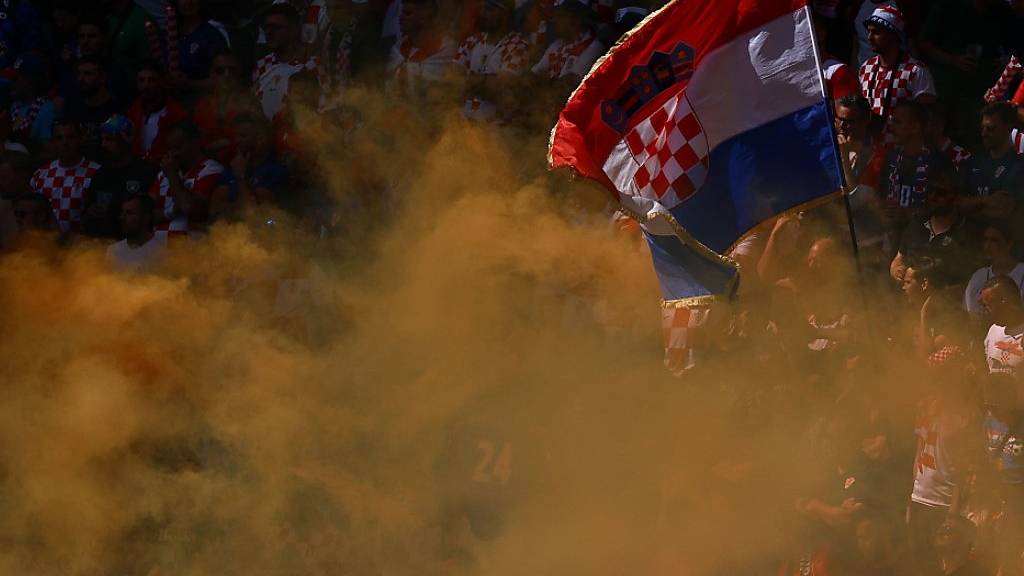 Im Spiel zwischen Kroatien und Albanien sollen sich die Fans nicht immer würdevoll verhalten haben