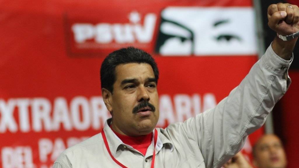 Von Kubas Fidel Castro gelobt: Der venezolanische Staatschef Maduro. (Archiv)
