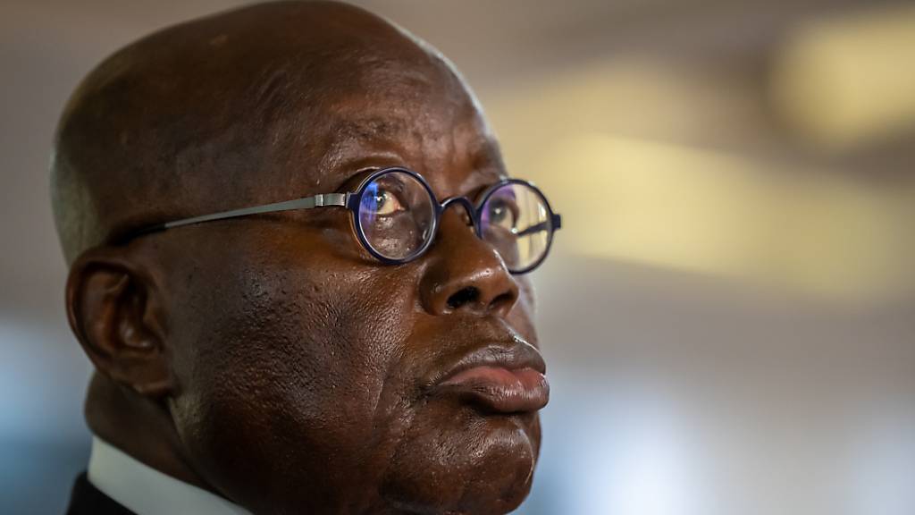 ARCHIV - Inmitten einer schweren Wirtschaftskrise hat Ghanas Präsident Nana Akufo-Addo rund ein Dutzend Ministerinnen und Minister ausgewechselt. Foto: Michael Kappeler/dpa