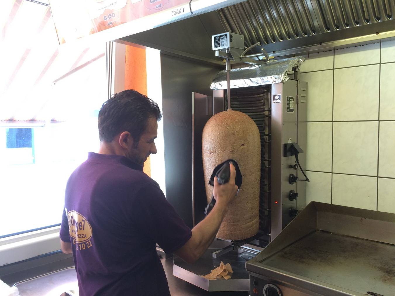 Kebabladen-Besitzer Mohammad Nabaz.