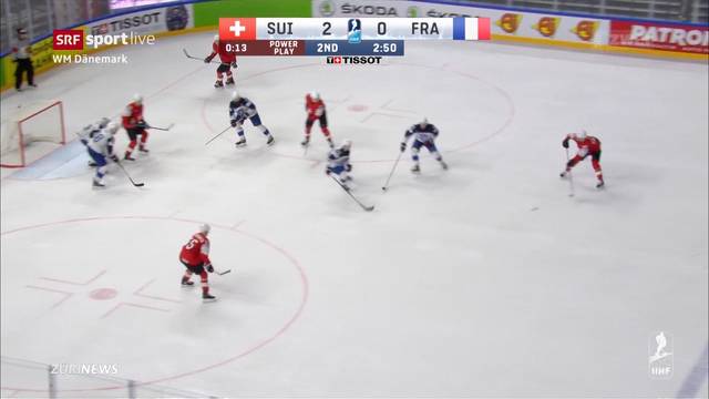 Eishockey-WM: Die Schweiz erreicht das Viertelfinale