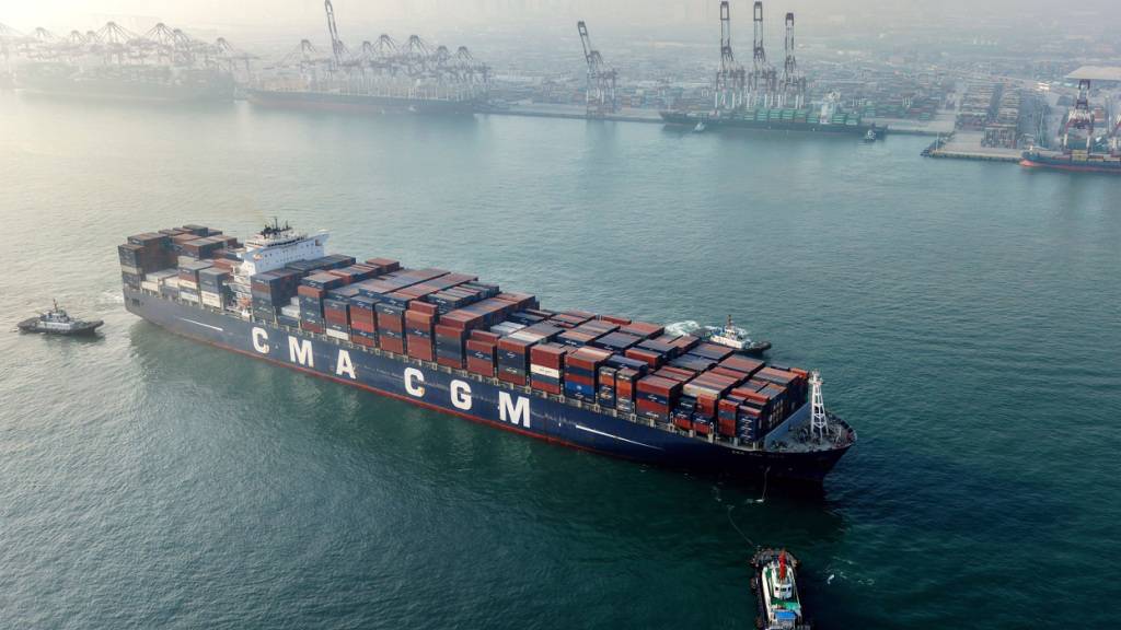 Der Krieg in Nahost bremst nach der aktuellen Prognose der OECD das Wachstum der Wirtschaft rund um den Globus. Die Folgen machen sich in den USA, in Europa und in China bemerkbar. (Archivbild)