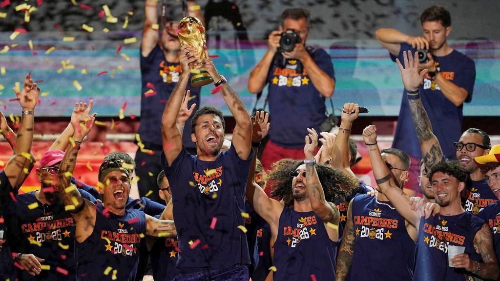 Zwei Millionen Menschen feiern spanischen WM-Titel in Madrid