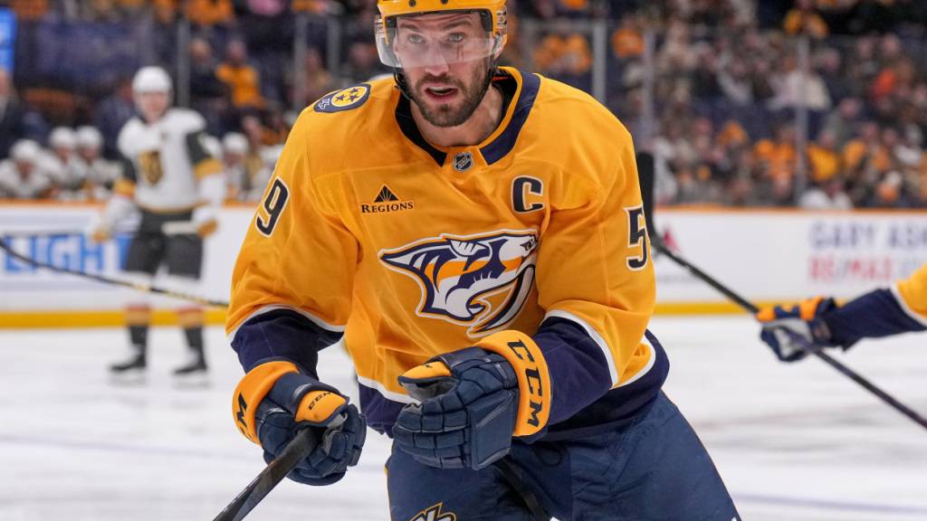 Führt die Nashville Predators in der neunten Saison als Captain an: Roman Josi