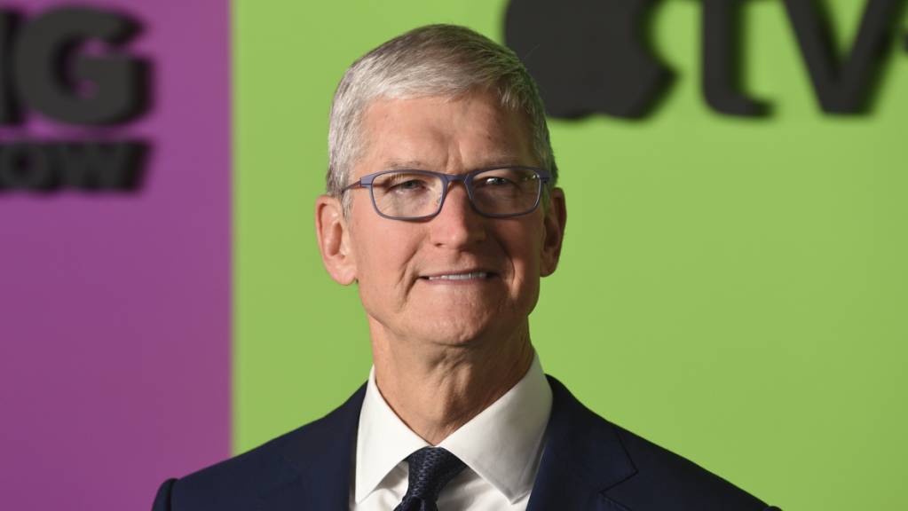 Apple-Chef Tim Cook verdiente 2019 rund einen Viertel weniger als im Vorjahr. (Archivbild)
