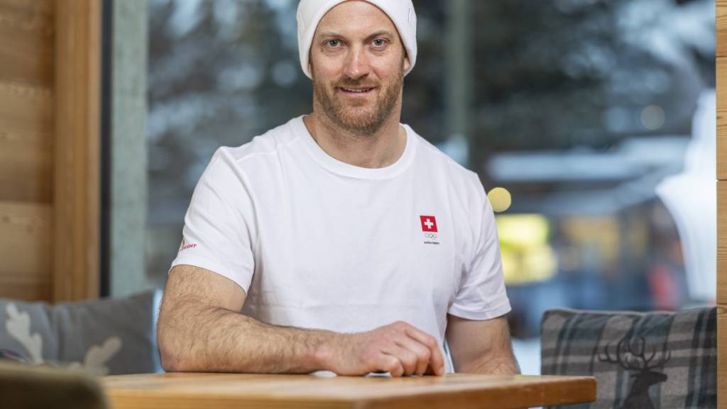 40 Jahre und noch immer nicht müde: Der Skicrosser Alex Fiva, der 2022 in China hinter Ryan Regez Olympia-Silber gewann