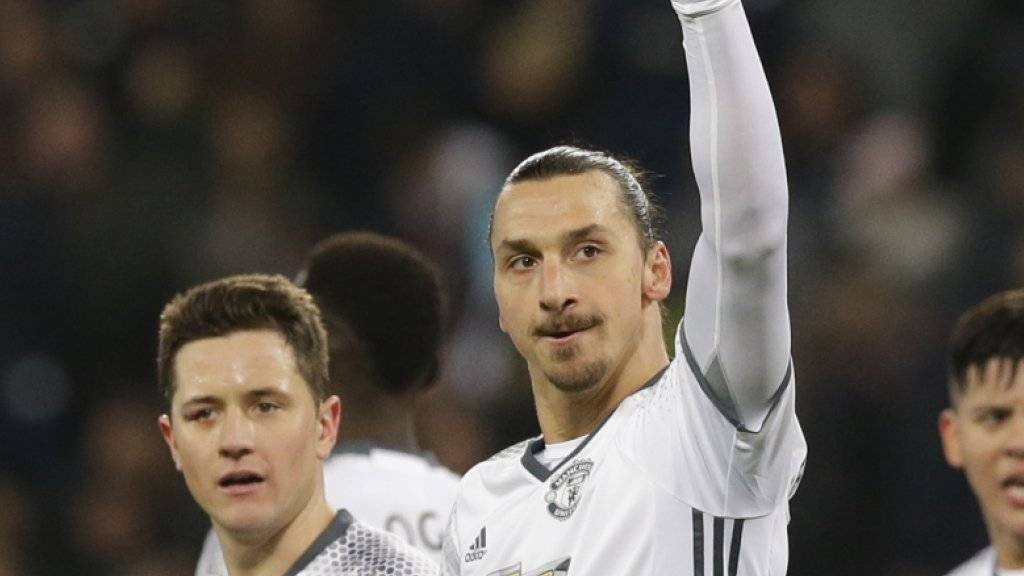 Zlatan Ibrahimovic hat auch bei Manchester United eingeschlagen