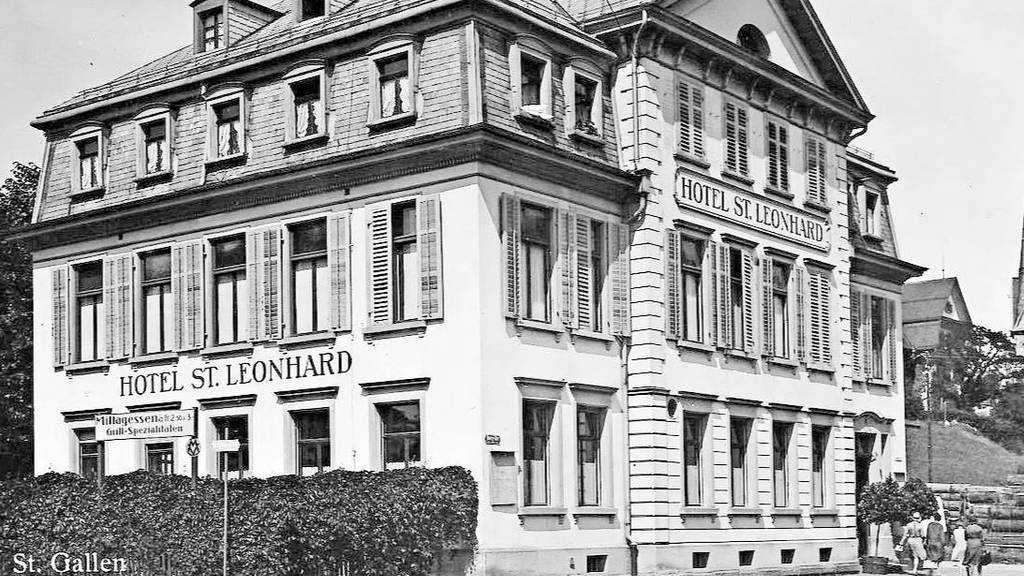 Das Hotel St. Leonhard an der Bogenstrasse in St.Gallen.