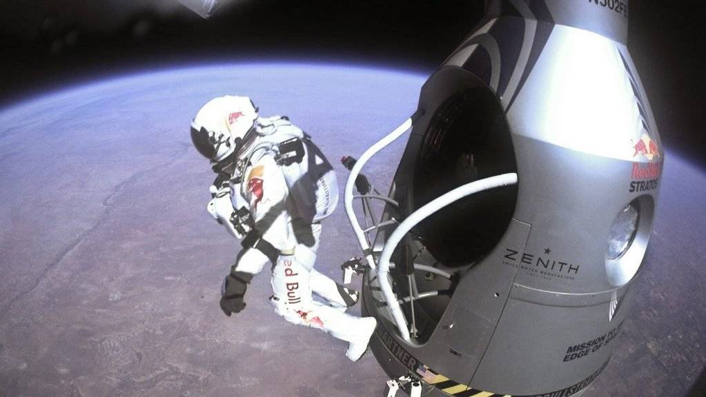 Felix Baumgartner erntete 2012 viel Beifall für seinen Stratosphärensprung.