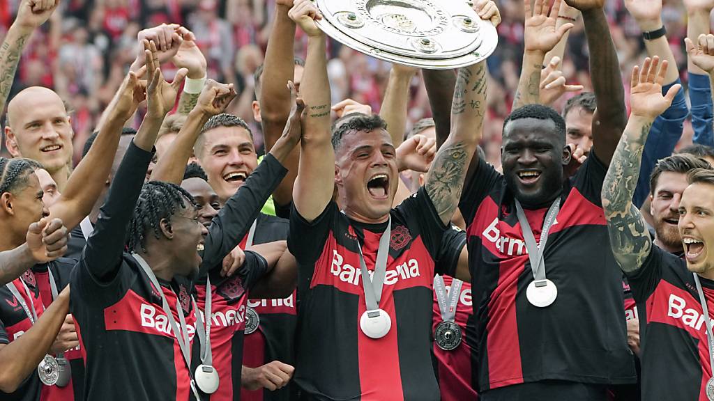 Wollen nächste Saison ihre beiden nationalen Titel verteidigen: Granit Xhaka und Bayer Leverkusen