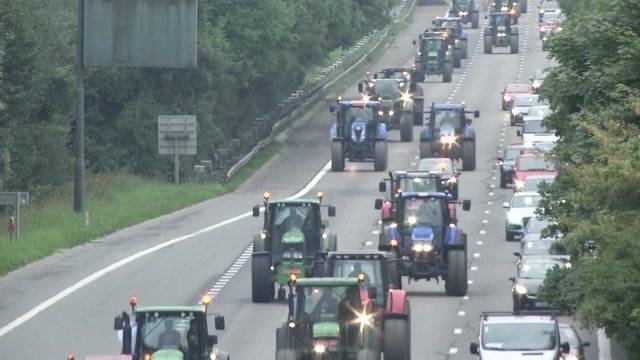 Die europäischen Landwirte in Brüssel