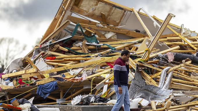 Tornados richten in den USA schwere Schäden an