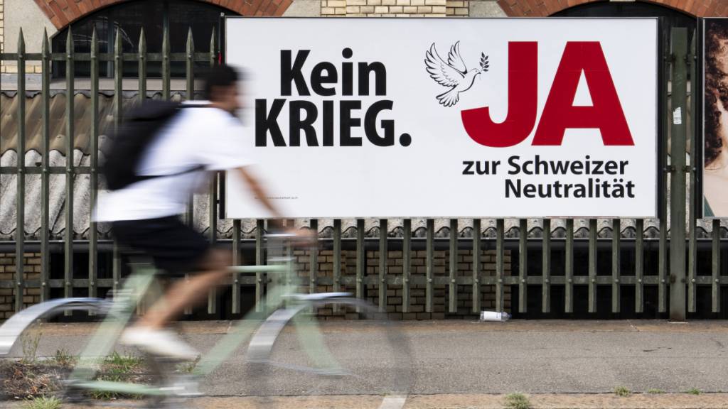 Die Neutralitätsinitiative hat bei der Bevölkerung einen schweren Stand. (Archivbild)