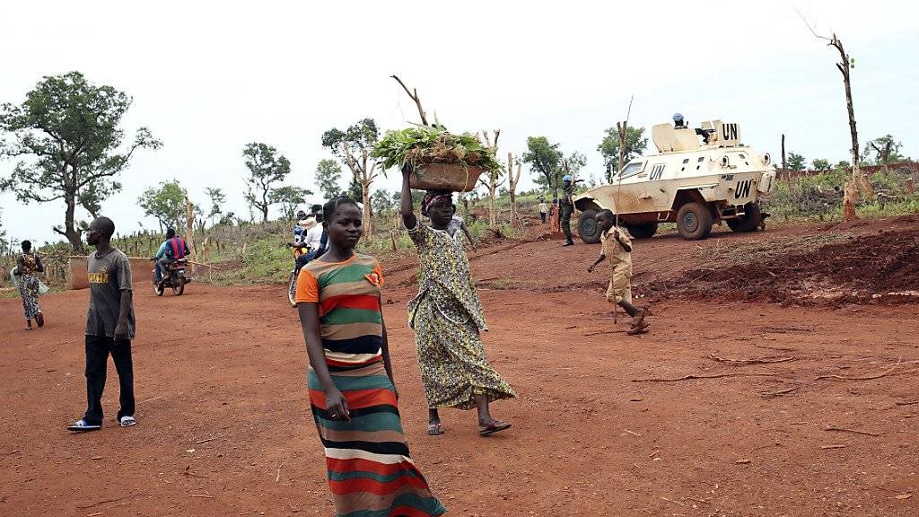 Unruhige Region auch nach dem Waffenruhe-Abkommen: In der Stadt Bria in der Zentralafrikanischen Republik sterben mindestens 40 Menschen bei Kämpfen. (Archivbild)