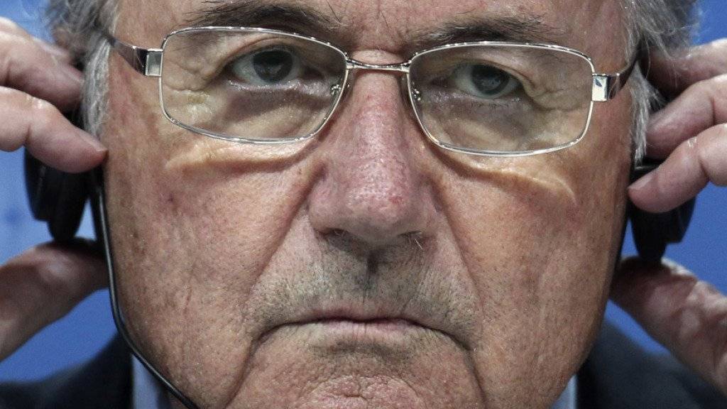 Sepp Blatter würde in den USA gegenüber den Ermittlungsbehörden die FIFA «verteidigen»