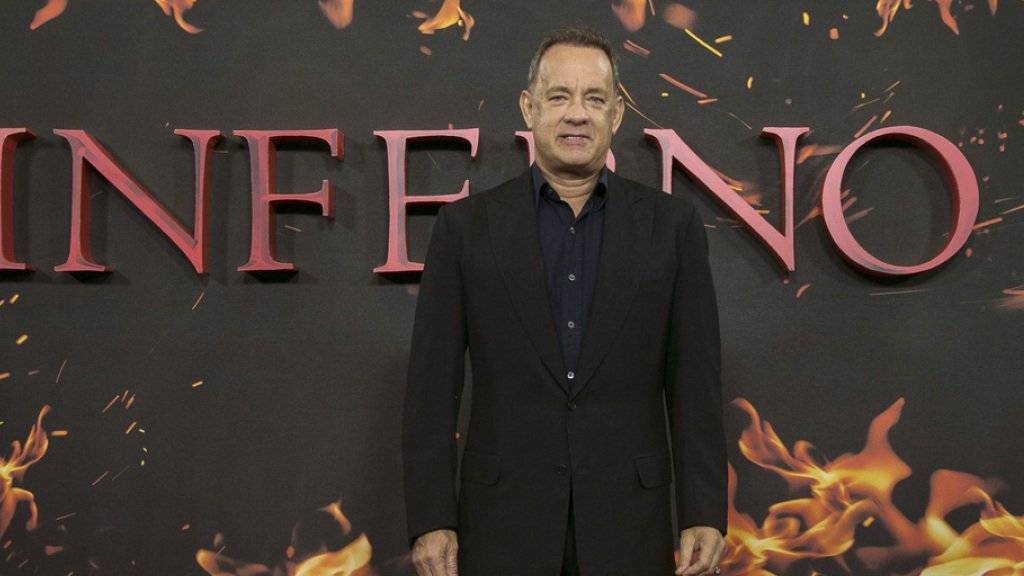 Tom Hanks, Hauptfigur in «Inferno», sorgte nach dem Start des Films in der Deutschschweiz für einen Publikumsrun in die Kinos (Archiv)