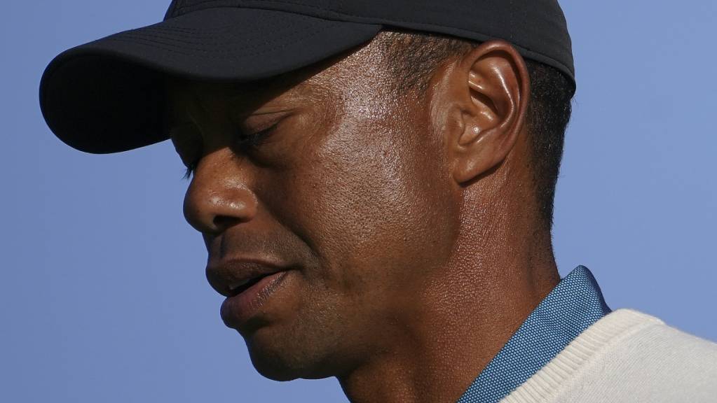 Tiger Woods ein wenig nachdenklich